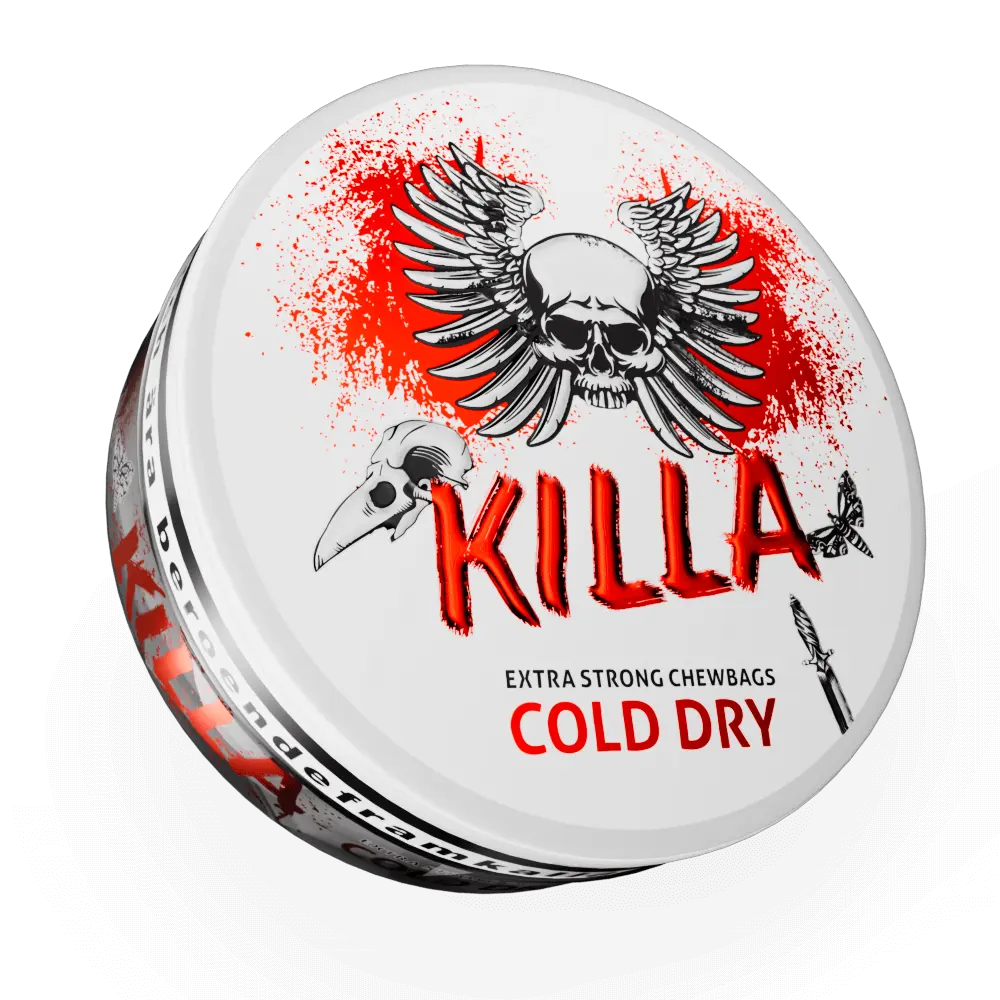 Killa Cold Dry Chewbags 16g (German bottom label)