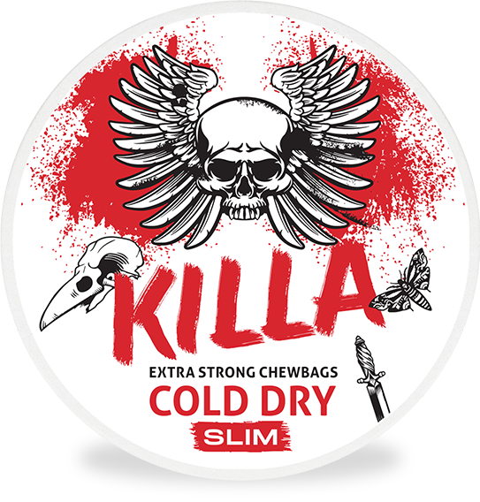 Killa Cold Dry SLIM Chewbags 13g (Sweden bottom label)image