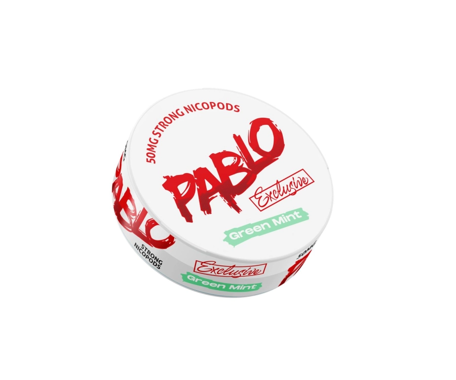 Pablo Exclusive 50mg Green Mint