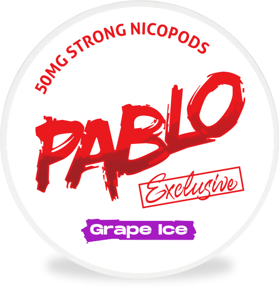 Pablo Exclusive 50mg Grape Iceimage